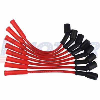 Performance Spark Plug Wires Street Fire Fit For Chevrolet Truck Cadillac GMC - Изображение 1 из 4