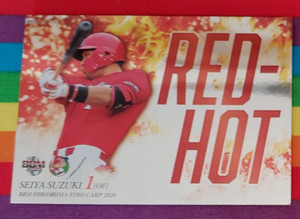 Seiya Suzuki BBM 2020 RED HOT Hiroshima Toyo Carps/ Cubs (Japanese) RH9