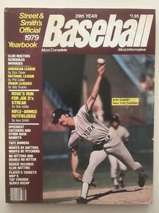 1979 STREET and SMITH's Baseball Yearbook - RON GUIDRY New York Yankees !!! - Picture 1 of 2