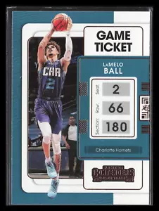 2021-22 Biglietto Gioco Palla Palla Panini Contenders LaMelo Bronzo #6 - Foto 1 di 2