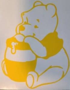 Disney Pooh Honey - Winnie the Pooh Vinyl Window car Decal/Sticker  - Picture 1 of 6