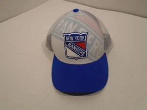 Reebok Center Ice NEW YORK RANGERS  NHL mesh  Adjustable Snap Back OSFA - Picture 1 of 3