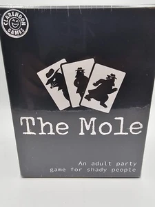Brand New Sealed Clarendon Games The Mole - An adult party game for shady people - Picture 1 of 4