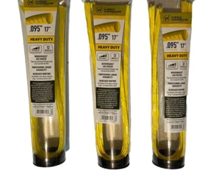 Lot of 3 12-Packs Weed Warrior Heavy Duty Pre-Cut Crimped Trimmer Line .095”-17” - Picture 1 of 3
