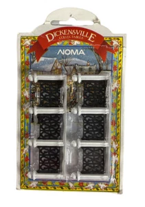 Noma DickensVille Collectibles 2er Set Zäune Dorf Zubehör - Bild 1 von 2