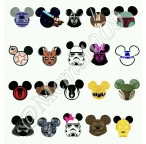 Star Wars Nail art water decals Free Shipping - Picture 1 of 1