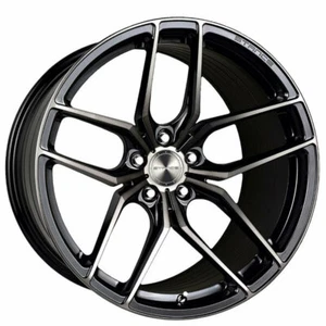 (4) 19" Staggered Stance Wheels SF03 Gloss Black Tinted Machined Rims (B31) - Picture 1 of 10