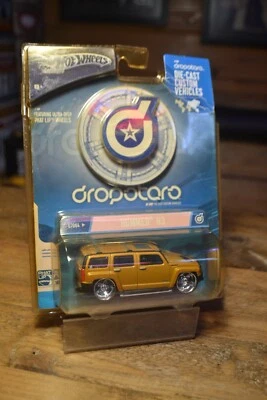 Hot Wheels Hummer H3 Dropstars Series #G7064 New NRFP 2004 Gold 1:50 - Image 1 of 4