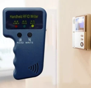Card Duplicator 125KHz RFID Copier ID Card Reader Handheld Writer Access Control - Picture 1 of 8