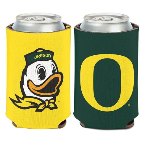 Oregon Ducks Can Cooler Two Sided Design NCAA Collapsible Koozie Cover