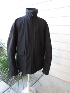 Mark New York Jacket Men Black Windbreaker Quilted Lining Full Zip Outdoor Sz XL - Picture 1 of 16