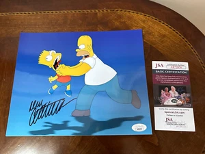 Dan Castellaneta Signed 8x10 Photo The Simpsons Homer & Bart JSA COA - Picture 1 of 1