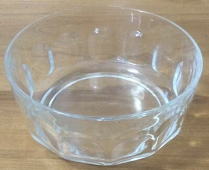 Vintage Arcoroc Thumbprint glass salad bowl - Bild 1 von 5