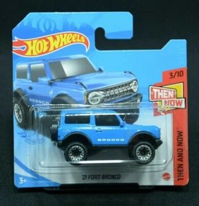 HOT WHEELS 2021 21 Ford Branco GRX28 #100 HW Then and Now NEU OVP - Bild 1 von 1