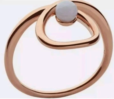 Anillo serpentino Links If London oro rosa talla N gema ágata nuevo en caja vermeil Foto 1 de 4