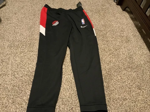 Nike Portland Trailblazers Therma Flex Player Issued Pants Men’s Size: XLTT NWT Cover