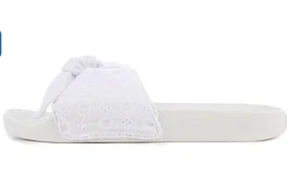 Vans Slide-On (Cotton Lace) True White - (US Women, Medium, 6) Slipper Sandals - Picture 1 of 3