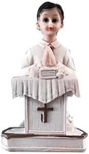 Bomboniera ricordo comunione ragazzo preghiera regalo religioso - Foto 1 di 4