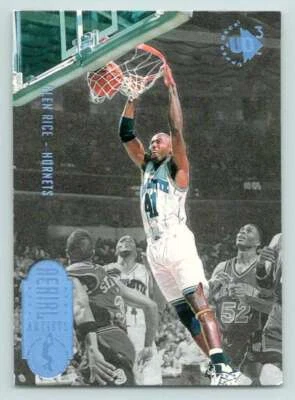 1996-97 Upper Deck UD3 #55 Glen Rice Hornets (Base Card) c - Image 1 of 2