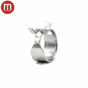 Mikalor Silver Spring Band Hose Clamps Zinc Plated Steel W1 | Galvanised - Picture 1 of 5