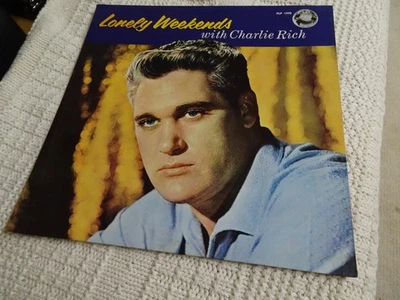 CHARLIE RICH PHILLIPS INT'L  P 1970 LONELY WEEKENDS     COVER ONLY NO RECORD — 第 1/2 张图片