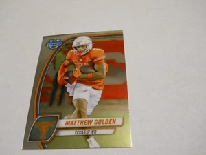 MATTHEW GOLDEN ROOKIE CARD GREEN BAY PACKERS 2024 BOWMAN CHROME U. - Bild 1 von 2