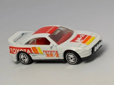 White Hot Wheels Toyota MR2 Rallye TRD Rally Cross Ultra Hots UH Diecast - Image 1 of 4