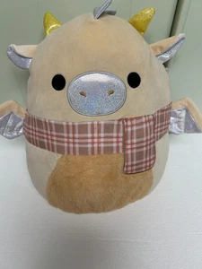 BUCK THE CREAM DRAGON SQUISHMALLOW PLUSH 16" NEW - Picture 1 of 2