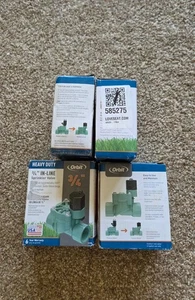 4 Pack Orbit 3/4" In-Line Sprinkler Valve Heavy Duty 57280 - Picture 1 of 10