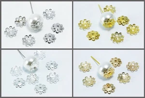 Tappi per perle Ø 10 mm tappi tappo per perle tappi terminali, S98  - Foto 1 di 5