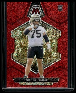 Mosaico Panini 2024 #314 Taliese Fuaga rojo brillante - Imagen 1 de 2
