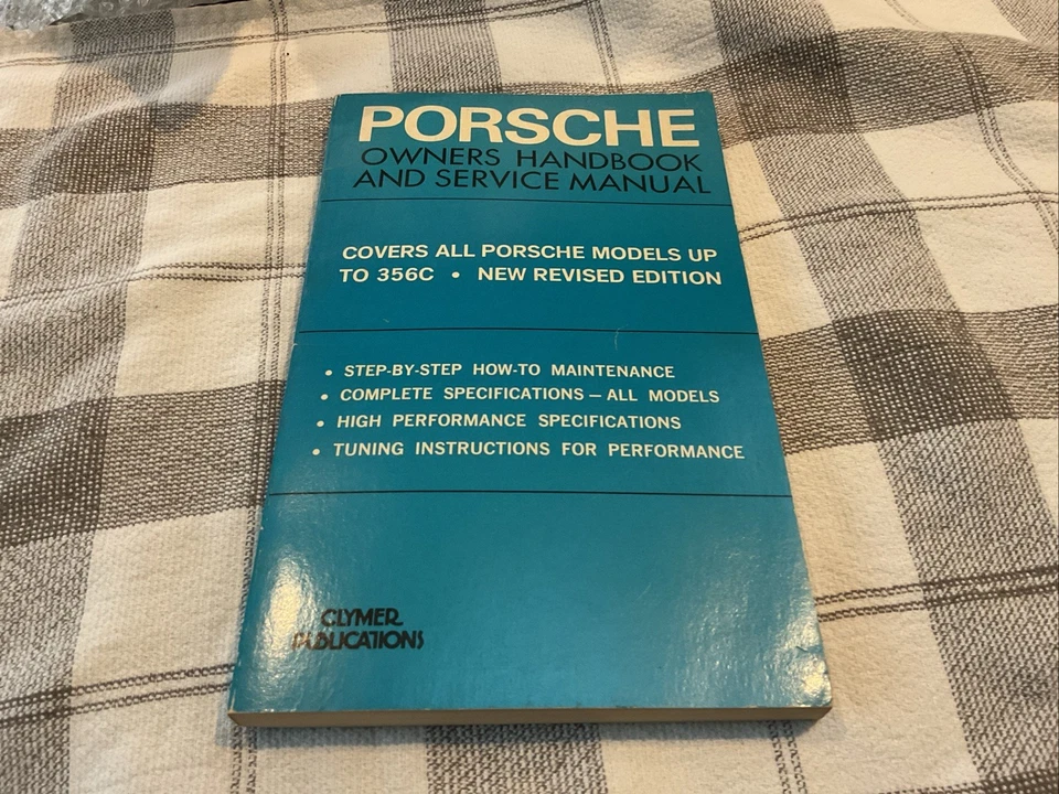 Manual del propietario y manual de servicio PORSCHE Clymer Publ todos los modelos hasta 356C '77 Foto 1 de 4