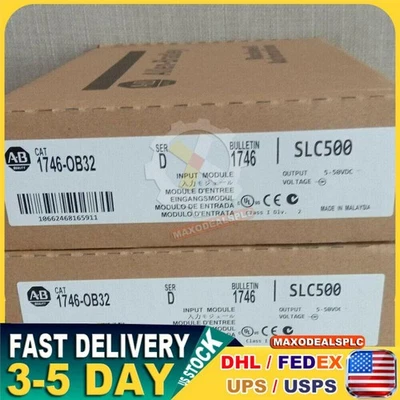 Nuevo módulo de salida PLC AB 1746-OB32 SLC 500 sellado de fábrica 1746OB32 EE. UU. impuestos gratuitos Foto 1 de 2
