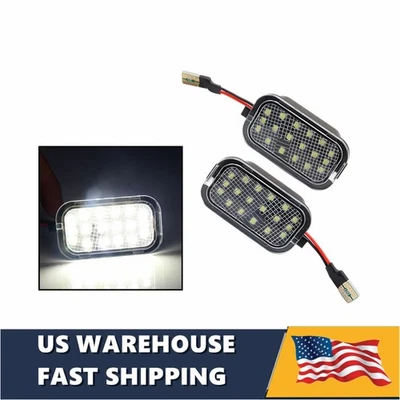 2pc LED Side Mirror Puddle Light For 2009-2014 Cadillac Escalade Platinum Hybrid - Изображение 1 из 4