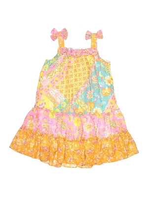 Jona Michelle Girls Yellow Dress 6 - Image 1 of 2
