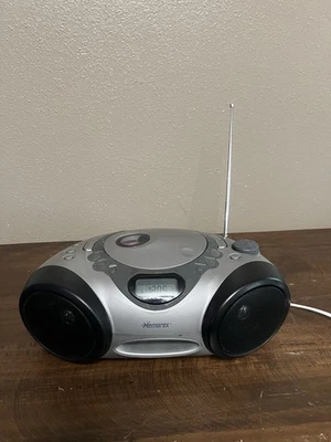 Memorex MP3228-SIL CD AM/FM estéreo portátil estéreo con refuerzo de graves Foto 1 de 4