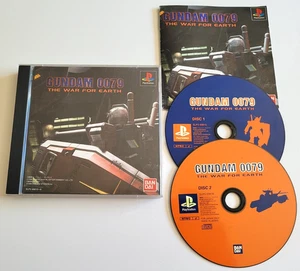 Gundam 0079 The War For Earth - PlayStation 1 PS1 - NTSC-J JAPAN - Complet - Imagen 1 de 8