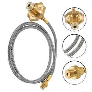 Gas Pipe Camping Burner Connector Regulator and Hose - Picture 1 of 12