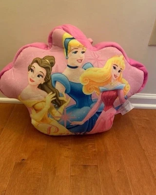 Lote de 2 mochila saco de dormir y almohada princesa Disney - Juego de viaje para siestas para niños Foto 1 de 4