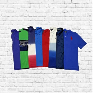 Paquete de 8 camisetas POLO Ralph Lauren & Under Armour, talla XL (niños 18-20) - Imagen 1 de 5