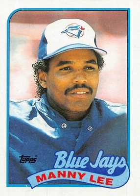 Manny Lee 1989 Topps 371  Toronto Blue Jays  Baseball Card - Image 1 of 2