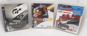 PS3 Racing Game Bundle of 3: Need for Speed Most Wanted, MotoGP08, Gran Turismo. - Picture 1 of 11