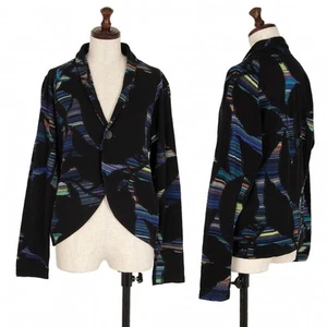 JURGEN LEHL Babaghuri Stripe Jacquard Knit Cardigan Size M(K-108189) - Picture 1 of 12