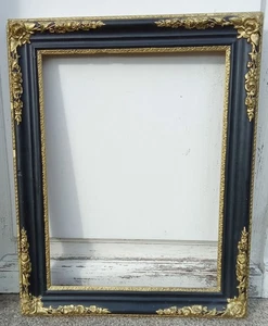 Alter Rahmen mit Goldleisten / alter Goldrahmen / old Golden Frame - Bild 1 von 8