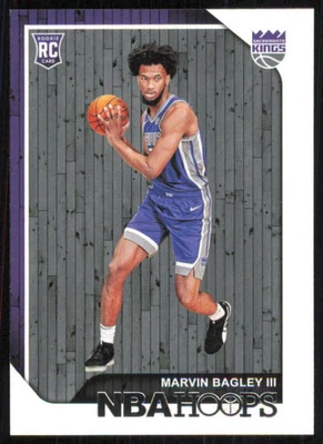 2018 HOOPS MARVIN BAGLEY III 258 MINT RC BASKETBALL SACRAMENTO KINGS - Image 1 of 2