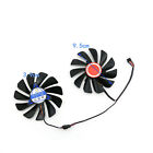 Card Cooling Fan 85MM/95MM Cooler Fan for XFX RX580 590 8G Black Wolf Edition