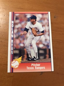 1991 Pacific Ryan Texas Express I #75 Nolan Ryan Pitcher Texas Rangers -