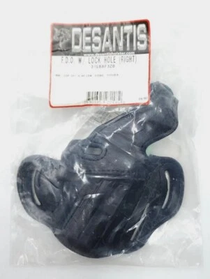 Funda Desantis derecha 31L F3 HK Heckler/Koch funda de cuero negra FDO Foto 1 de 4