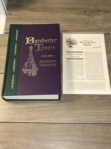 Barchester Towers Trollope HC Book + Insert World's Best Reading Reader's Digest - Picture 1 of 18