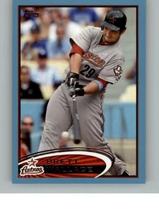 2012 Topps Brett Wallace 43   Houston Astros Blue - Picture 1 of 2